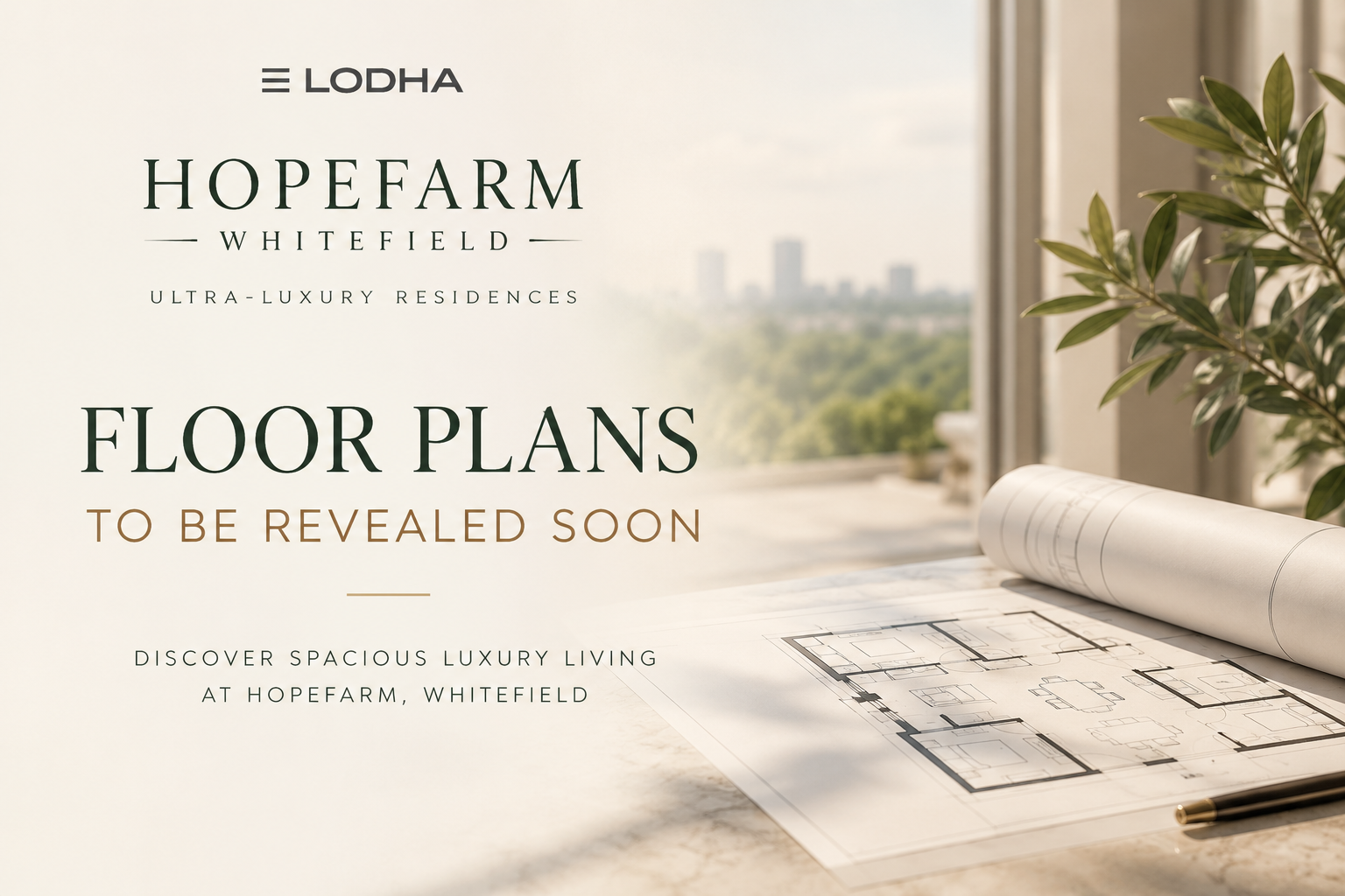 Lodha Whitefield Floor Plans